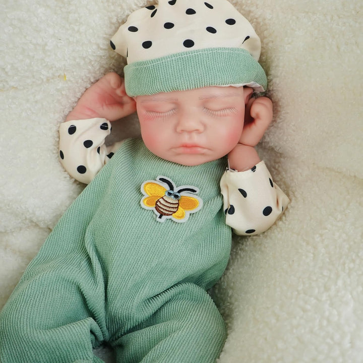 Niño de 12.2 pulgadas, muñeca de bebé de silicona completa, muñecas...