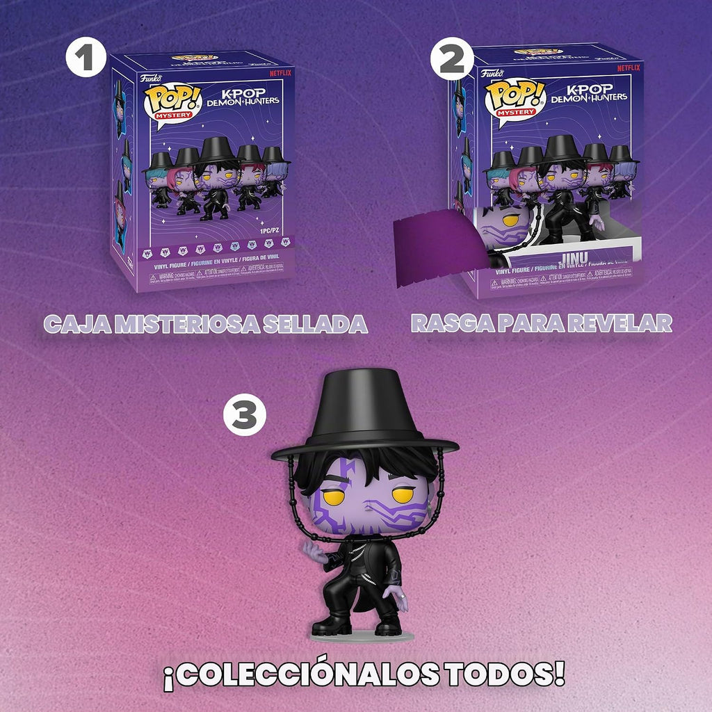 Funko Pop! Mystery: Kpop Demon Hunters - Figura de vinilo Saja Boys Blind