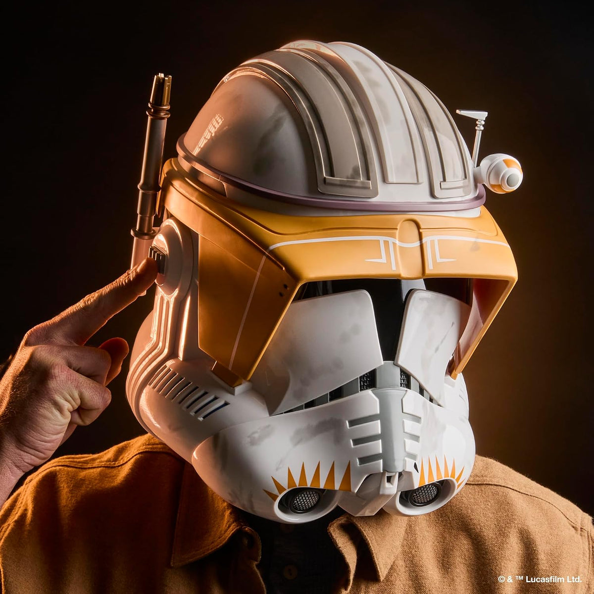STAR WARS The Black Series Clone Commander Cody, Casco electrónico premium Revenge of the Sith para edades de 14 años en adelante (exclusivo de Amazon)