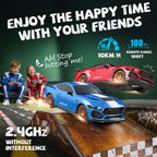 Ford Auto de control remoto para niño (escala 1:24 Shelby Super Snake-azul)