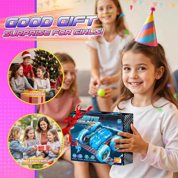 Excitobo Coche de Control Remoto, Coches RC para Niños de 4 a 12 Añ...