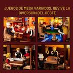 Lumibricks Western Fortune-Club-Saloon - Juego de construcción de