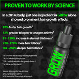 Suero para el crecimiento de la barba \u2013 GROW Maximum XXL Aceit...