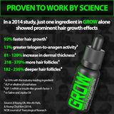 Kit de crecimiento de barba con suero de barba GROW XXL para el máx...