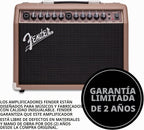 Fender Acoustasonic Amplificador de guitarra acústica de 40 W, combo de amplificador portátil