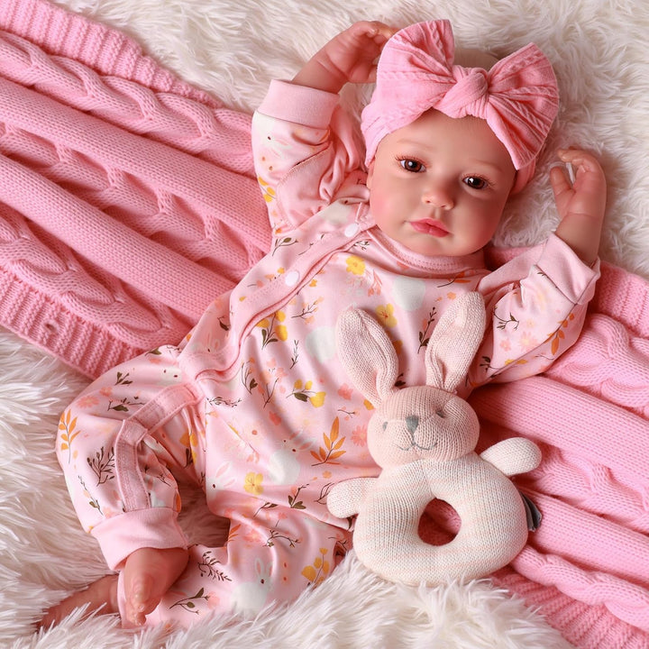 BABESIDE Reborn Baby Dolls - Muñeca realista de vinilo suave de 20...