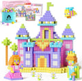 Juego de 65 bloques magnéticos, bloques de construcción magnéticos de 1 pulgada, color, Pastel