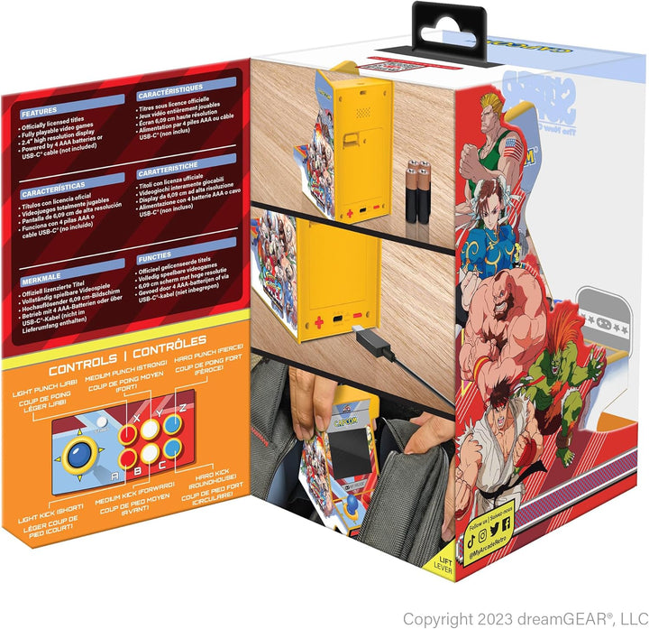 My Arcade Super Street Fighter II Nano Player Pro: 2 Games in 1, 4....