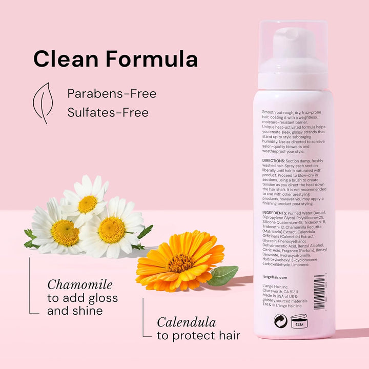 L'ANGE HAIR Glass Hair Primer Térmico para Peinado | Spray Prot...