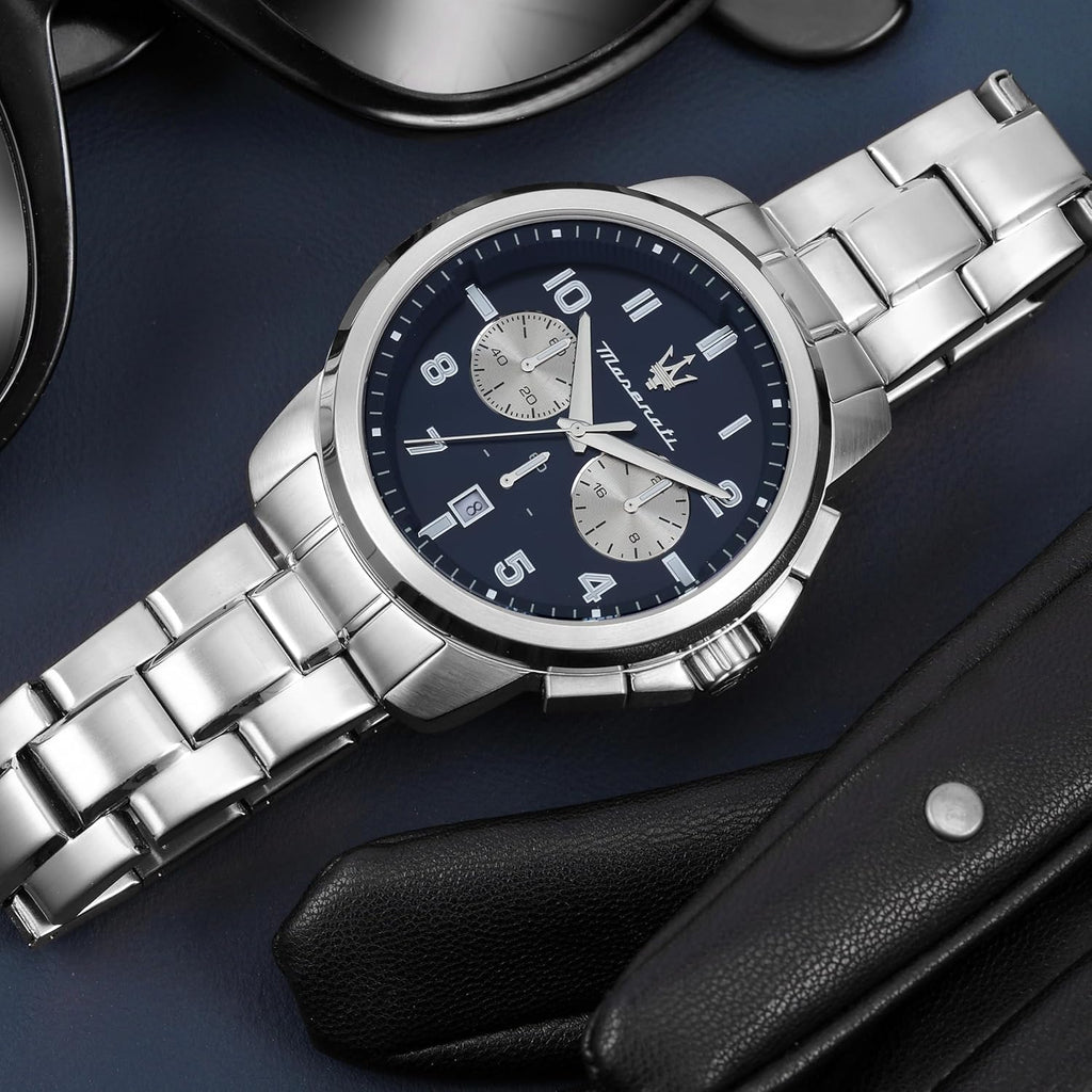 Maserati Reloj Hombre Successo Edición Limitada, Cronógrafo, Reloj de Cuarzo - R8873621029