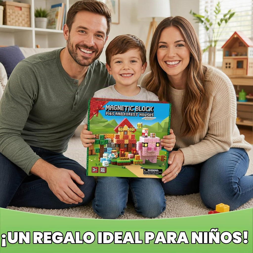 Bloques de construcción magnéticos STEM Toy Magnet Cubes para niños