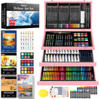 iBayam - Suministros de arte rosa, juegos de dibujo a color, regalos para niñas adolescentes
