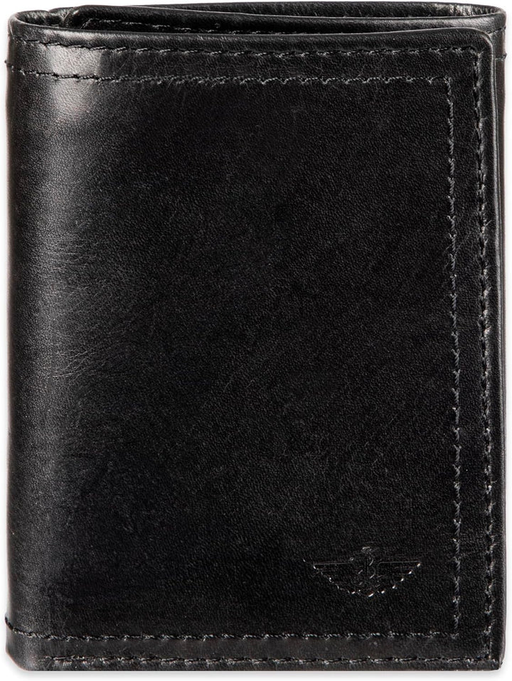 Dockers Billetera de perfil delgado con capacidad extra para hombre...