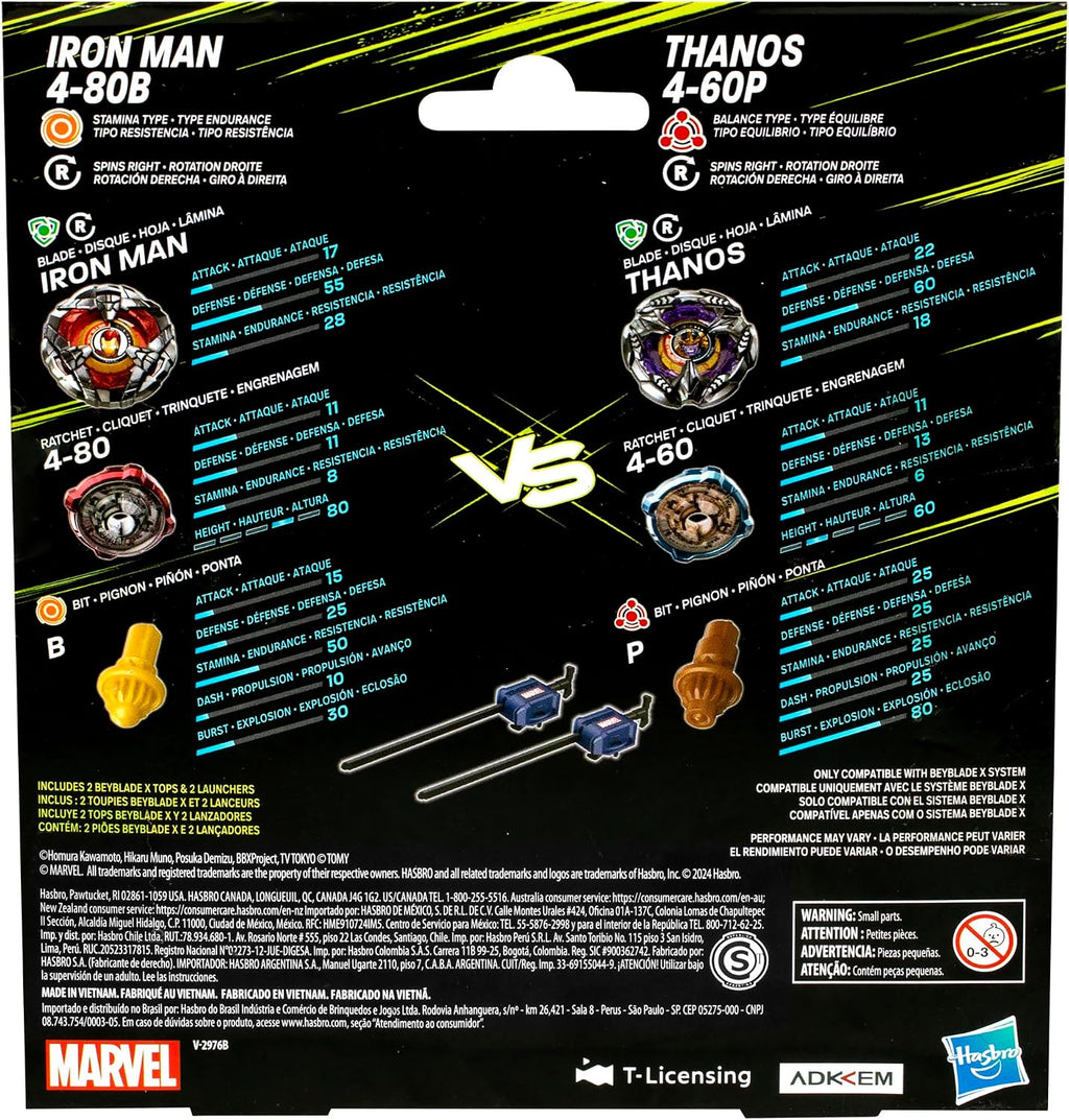 Beyblade BBX Thanos Iron Man