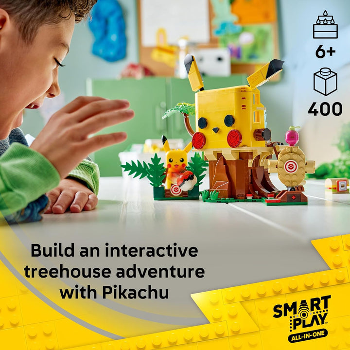 LEGO Pokémon SMART Play: Casa de entrenamiento con Pikachu 72164 |...