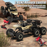 Jiakora Camión monstruo a control remoto, autos RC Rock Crawler RC...