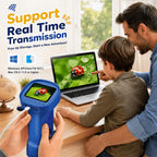 1000X Microscopio Digital Portátil para Niños: Explorador 4K Lupa Fotográfica
