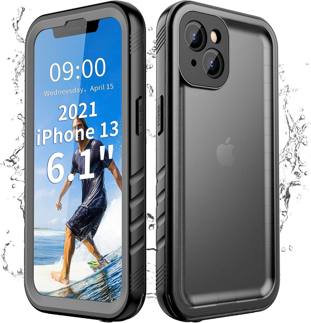 Cozycase Funda impermeable para iPhone 13, resistente militar, cuerpo