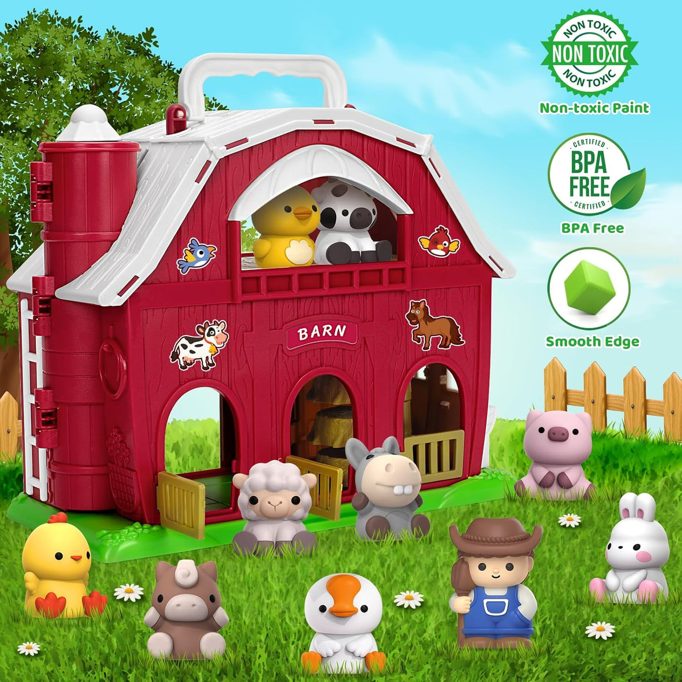 KMUYSL Juguetes para niños y niñas de 1 años set de juego
