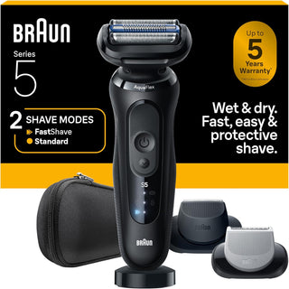 Braun Series 5 - Afeitadora eléctrica para hombres, maquinilla de a...