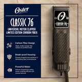 Rasuradora Oster Classic 76 con cuchilla desmontable 76076 076 (edi...