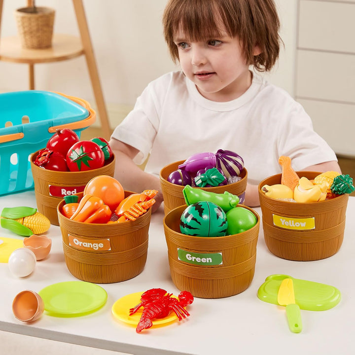 JOYIN Juguetes de aprendizaje juego de alimentos para