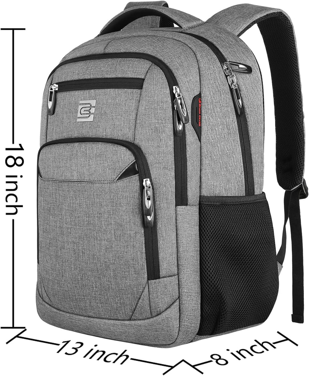 Mochila para computadora portátil, delgada, duradera e impermeable,...