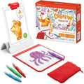 Osmo - Kit de inicio creativo para iPad - 3 juegos educativos de aprendizaje - Dibujo creativo y resolución de problemas/física temprana - Regalos de juguete STEM para niños, niños y niñas - Edades 5-10 (base Osmo incluida)