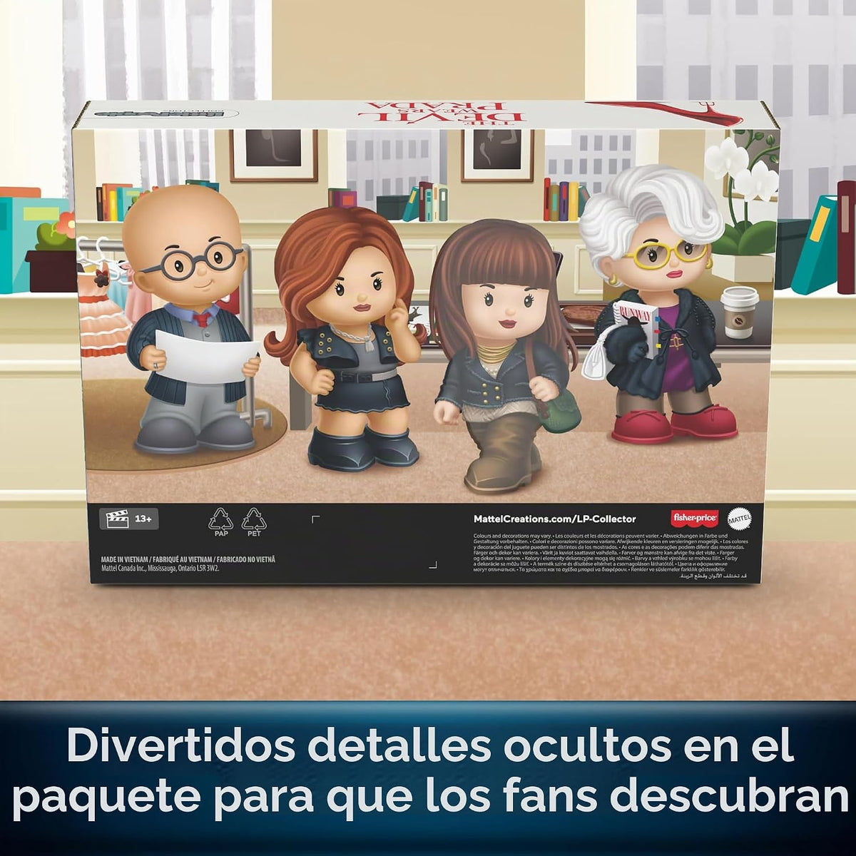 Little People COLLECTOR El diablo viste el juego de Prada