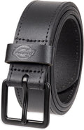 Dickies cinturón de cuero auténtico para hombre \u2013 estilo casua...