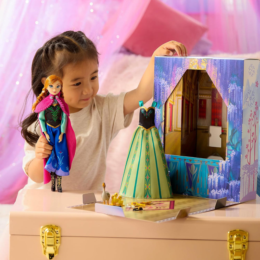 Disney Store Muñeca oficial de Anna Story (traje de viaje) \u2013 1...