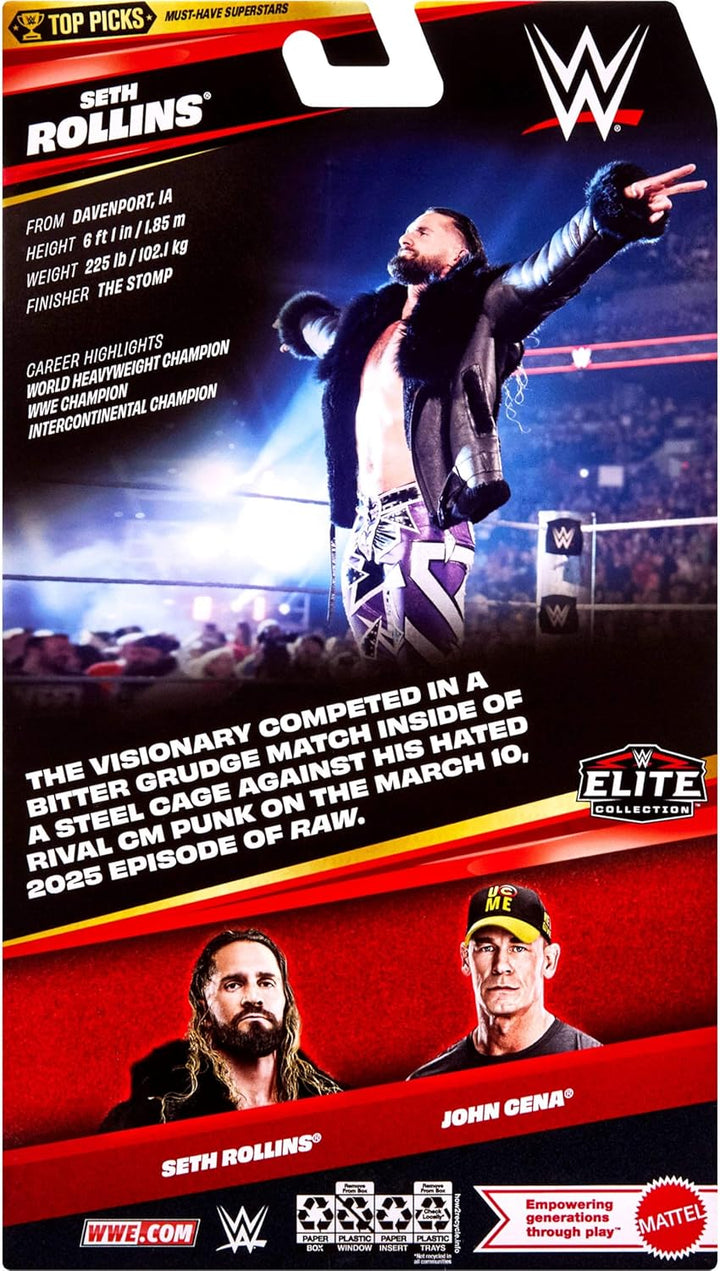 Mattel WWE Elite Collection - Juego de figuras de acción y accesori...