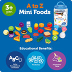 Learning Resources Mini alimentos de la A a la Z