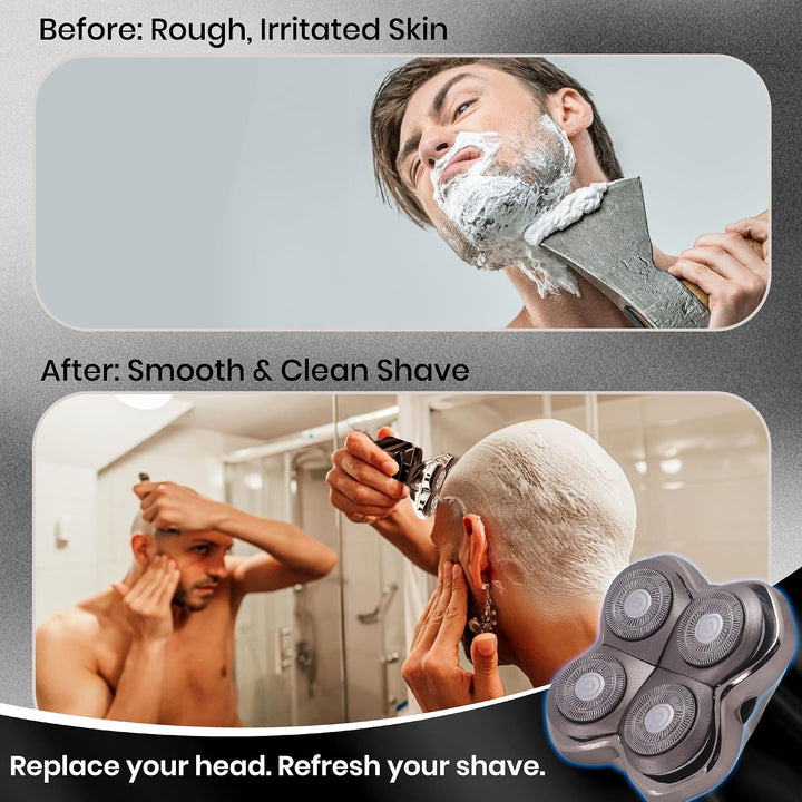 1 paquete de cuchillas de repuesto compatibles con Pitbull Shaver G...