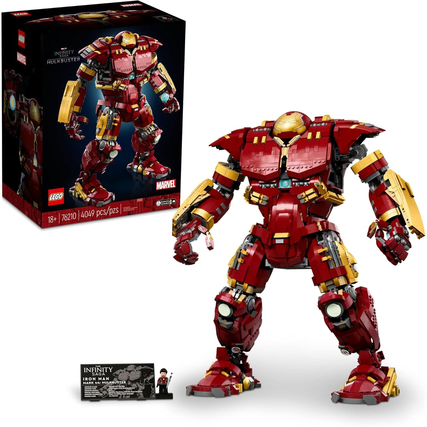 LEGO Marvel Hulkbuster 76210 - Juego de construcción