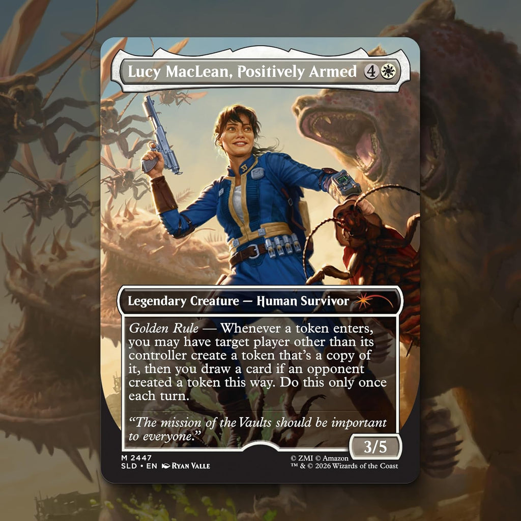 Magic: Gathering - Guarida Secreta x Fallout: Beyond Vault 33 (sin papel de aluminio)