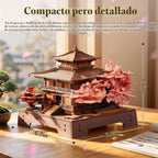 Rolife Rompecabezas de madera 3D Kit de construcción de casas en miniatura