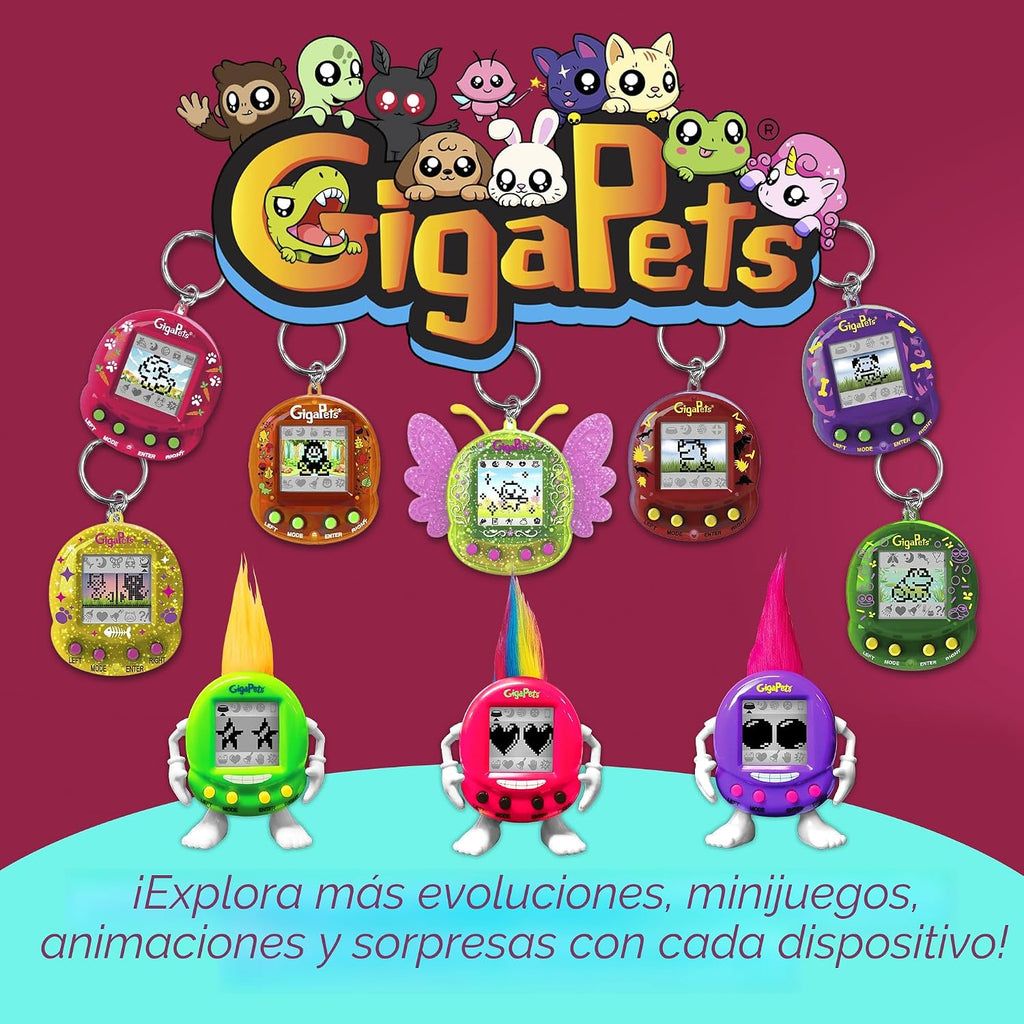 Giga Pets - Juguete digital interactivo para mascotas, niños y niñas, Compukitty, a partir de 6 años