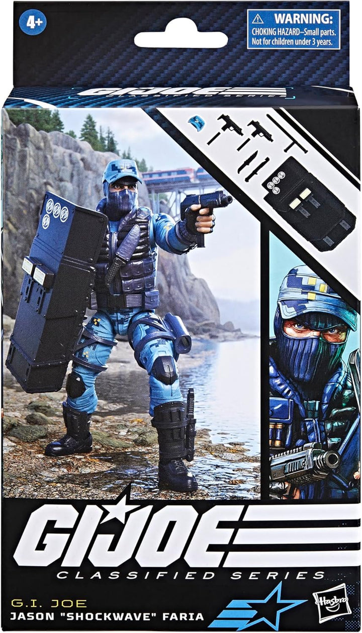GI Joe Classified Series Jason Shockwave Faria figura de