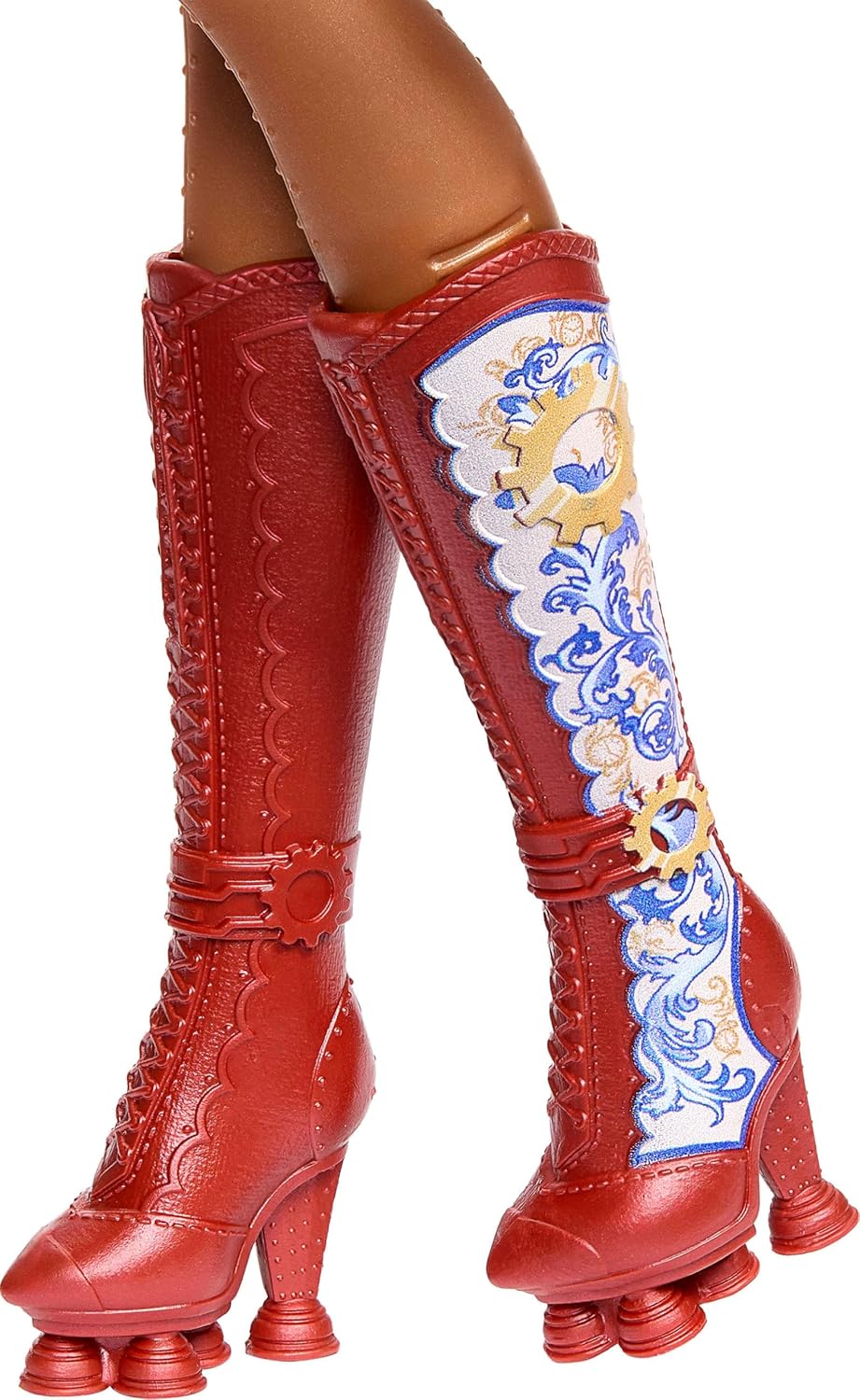 Monster High Muñeca, Robecca Steam en blusa azul y pantalones corto...