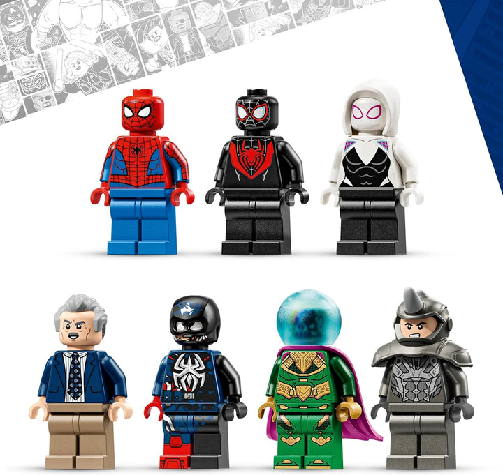 LEGO 76342 Marvel Spider-Man vs. Mysterio: Bloques de regalo de cum...