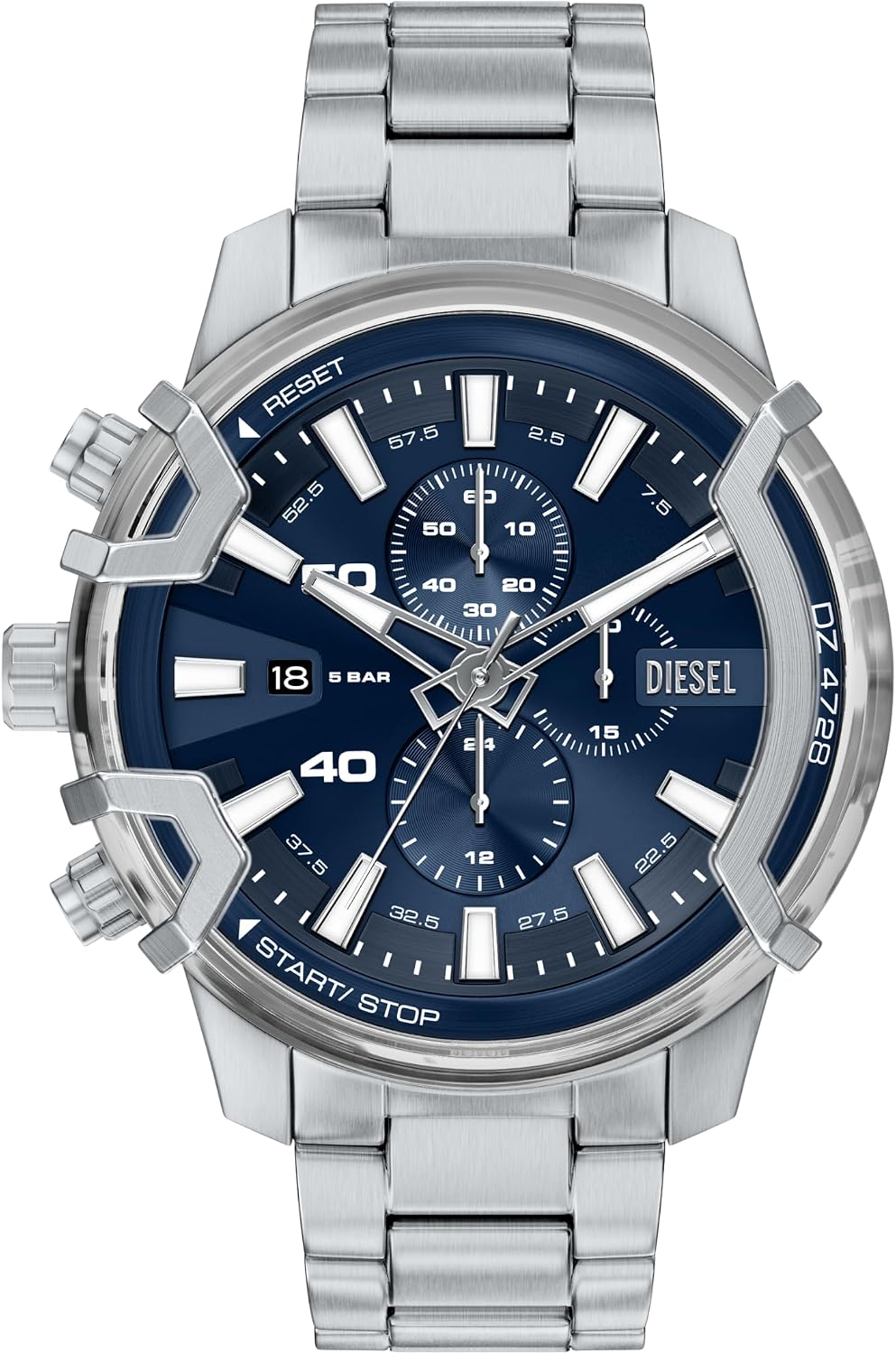 Reloj Cronógrafo de Hombre Diesel Griffed en Acero Inoxidable (Modelo: DZ4728)