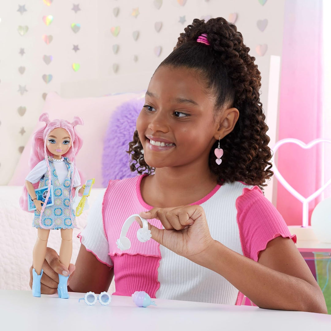 Muñeca Barbie Dream Besties y Accesorios, Muñeca de Moda Posable Da...