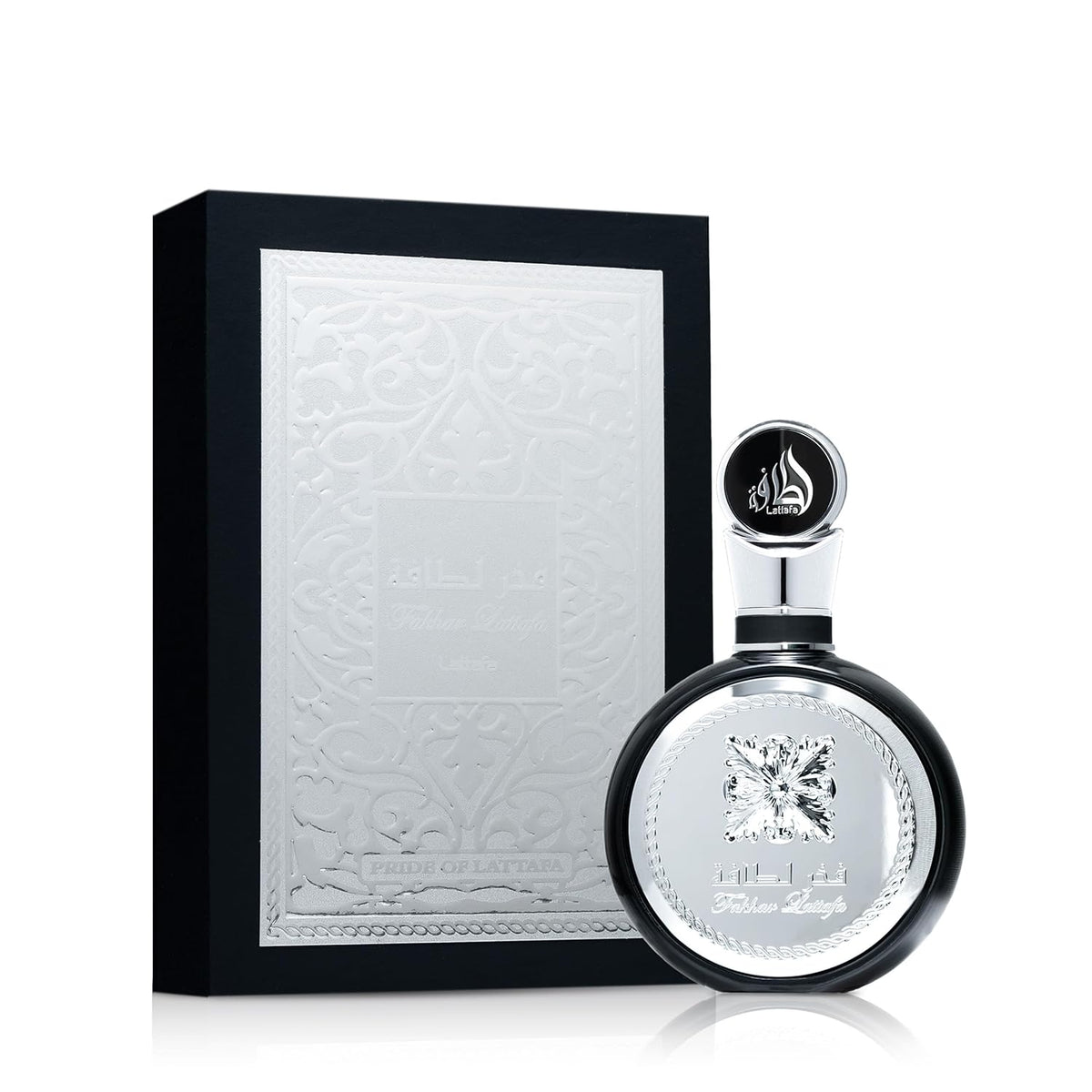 Lattafa Perfumes Fakhar para hombre Eau de Parfum en aerosol, 3.4 o...