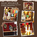 Juego de construcción Magic Booknook con luz LED 0142 in