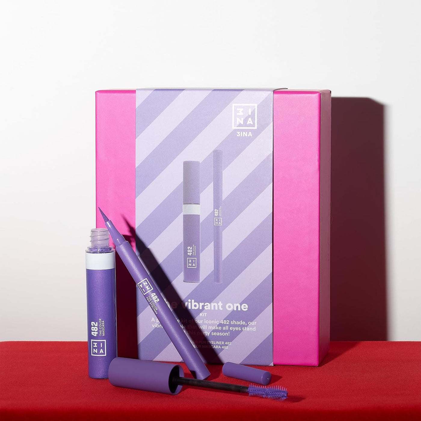 3INA MAKEUP - The Vibrant One Kit - Morado - Juego perfecto morado...