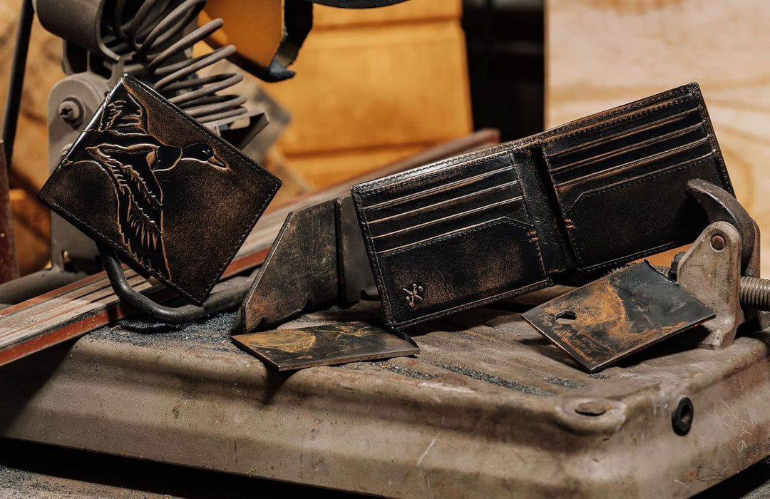 House of Jack Co. Billetera plegable para hombre | Cartera para hom...