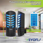 VEYOFLY Trampas para moscas de frutas para interiores enchufables UV