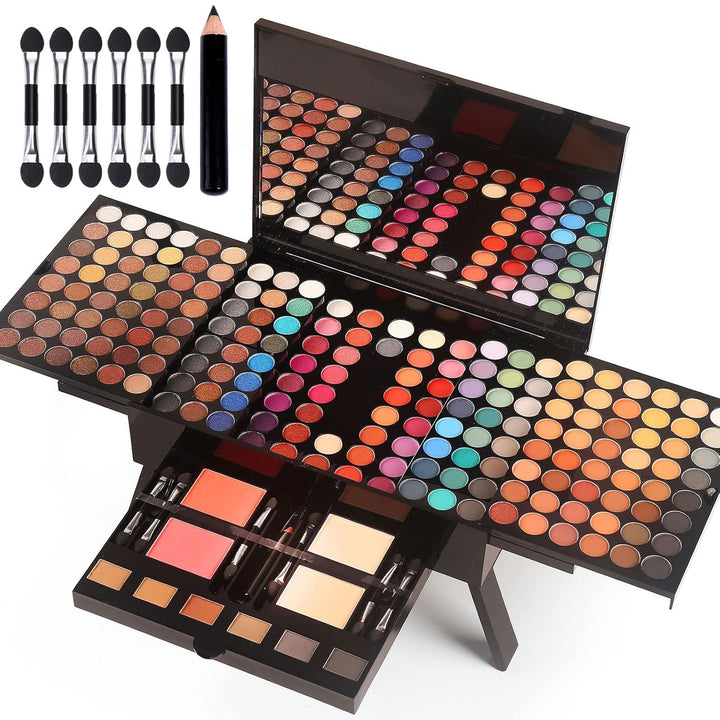 Kits completos de maquillaje para mujer, 190 colores, maquillaje co...