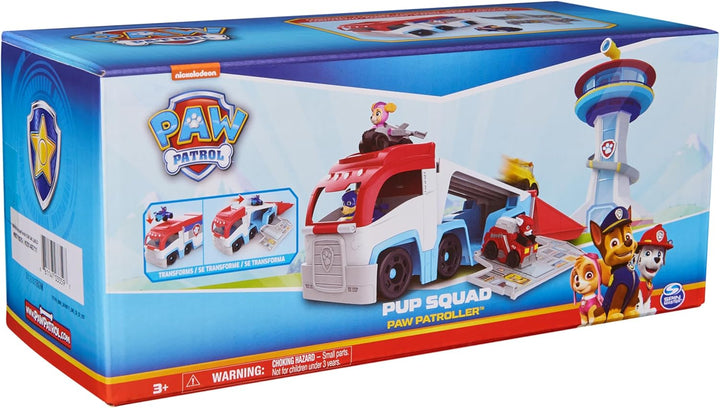 Paw Patrol: Pup Squad Patroller - Vehículo del equipo, camión de ju...